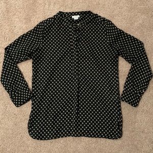 LIZ CLAIBORNE | long sleeve blouse